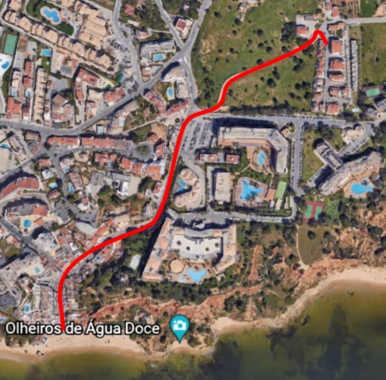 Espacoso Apt T2, Em Olhos Agua Albufeira Exteriör bild